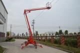 Trailer-mounted articulating platform P12