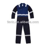 Modacrylic Flame Retardant Coverall With Reflective Tapes